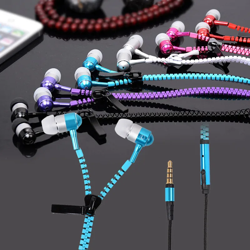 Светящиеся наушники 6 Цвет свет свечение металлическая молния Беспроводной