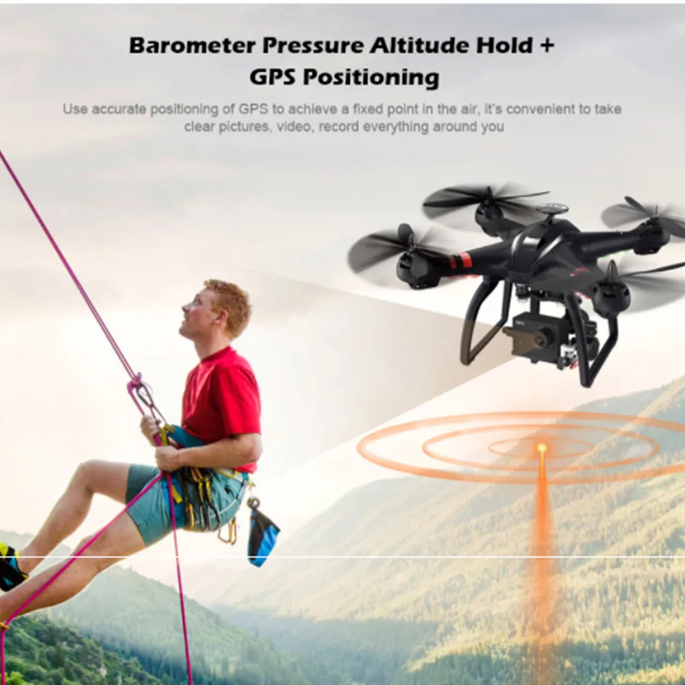 BAYANGTOYS X22 бесщеточный двойной gps Professional Drone WiFi FPV RC Квадрокоптер HD камера 1080P с 3