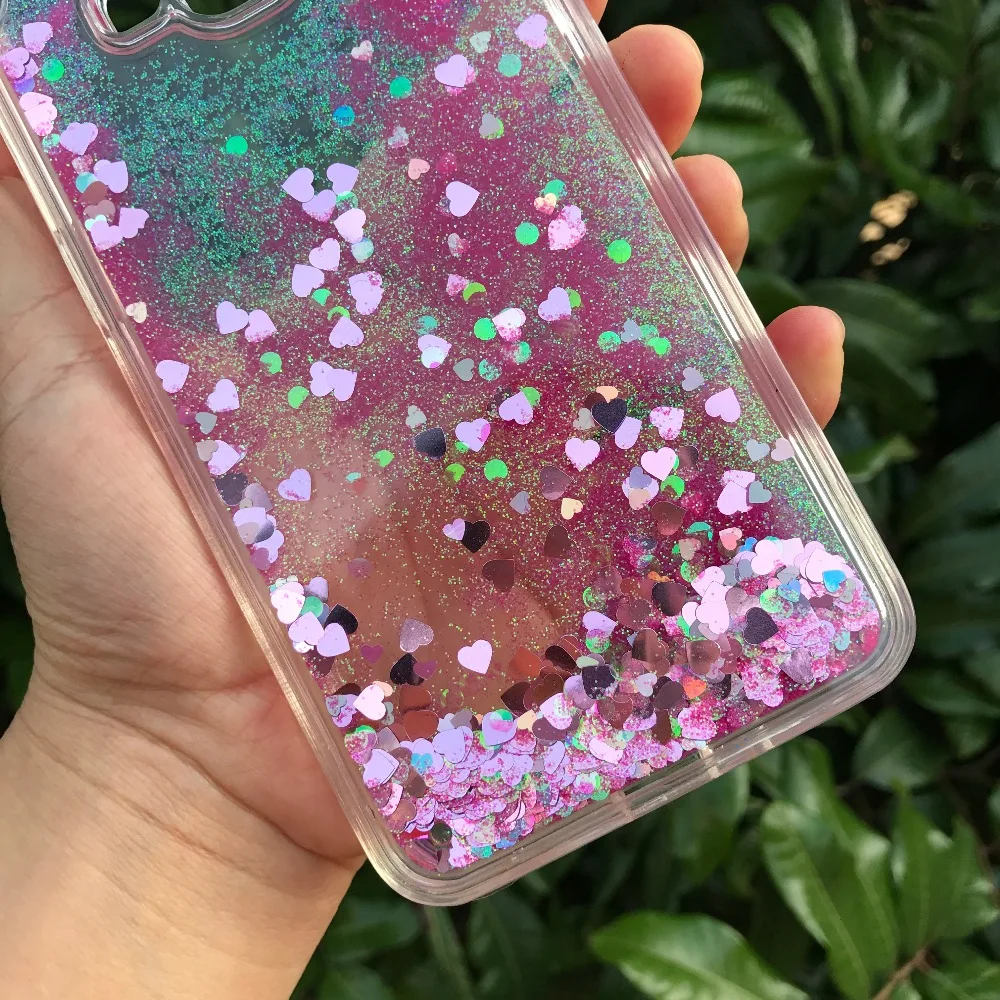 For Samsung Grand Prime Cases Love Liquid Heart Stars Glitter Dynamic Water Quicksand Soft Phone Covers G530 |