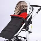 Зимний толстый теплый для детской коляски спальный мешок, чехол для ног для новорожденной коляски, аксессуары для детской коляски, спальный мешок