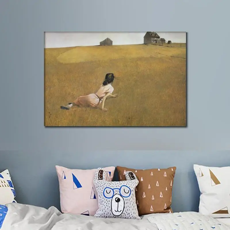 Картина на холсте Мир Кристины эндрюм вyeth знаменитая картина маслом для