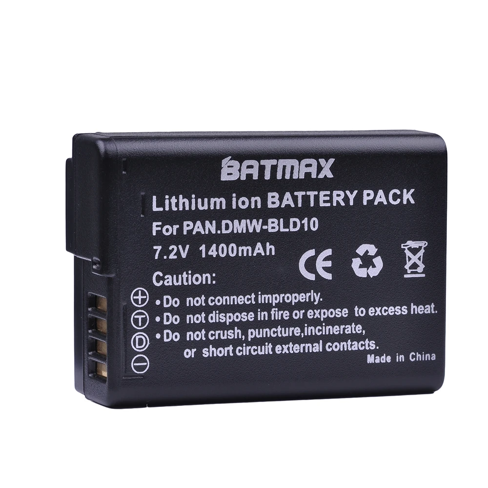 Batmax 2 шт. DMW BLD10 BLD10PP батарея + набор цифровых зарядных устройств для камер Panasonic BLD10E