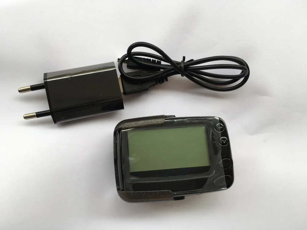 Беспроводной текстовый приёмник, 1 шт. перезаряжаемый POCSAG пейджер, 1 шт. USB ID программатор кабель, 1 зарядное устройство для ПК, 137-930 МГц, Alpah пейджер