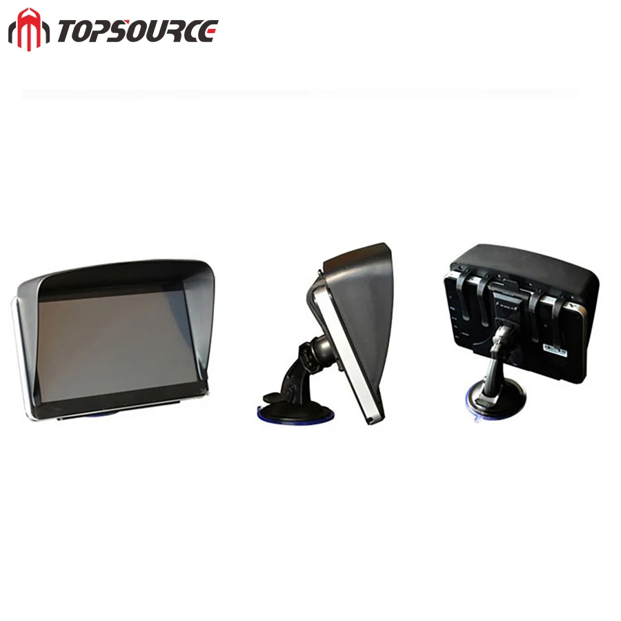 TOPSOURCE 7 дюймов автомобиля gps навигатор козырек от солнца Зонт Suncat козырек с антибликовым покрытием аксессуар gps навигации parternal