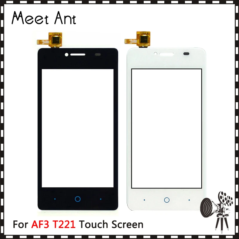 Замена высокого качества 4," для zte Blade AF3 T221 A5 Pro Сенсорный экран дигитайзер сенсор внешняя стеклянная панель объектива