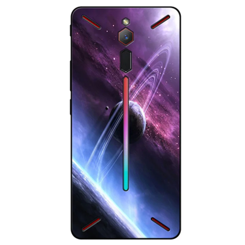 Чехол для Nubia Red magic Mars NX619J мягкий силиконовый чехол накладка с изображением