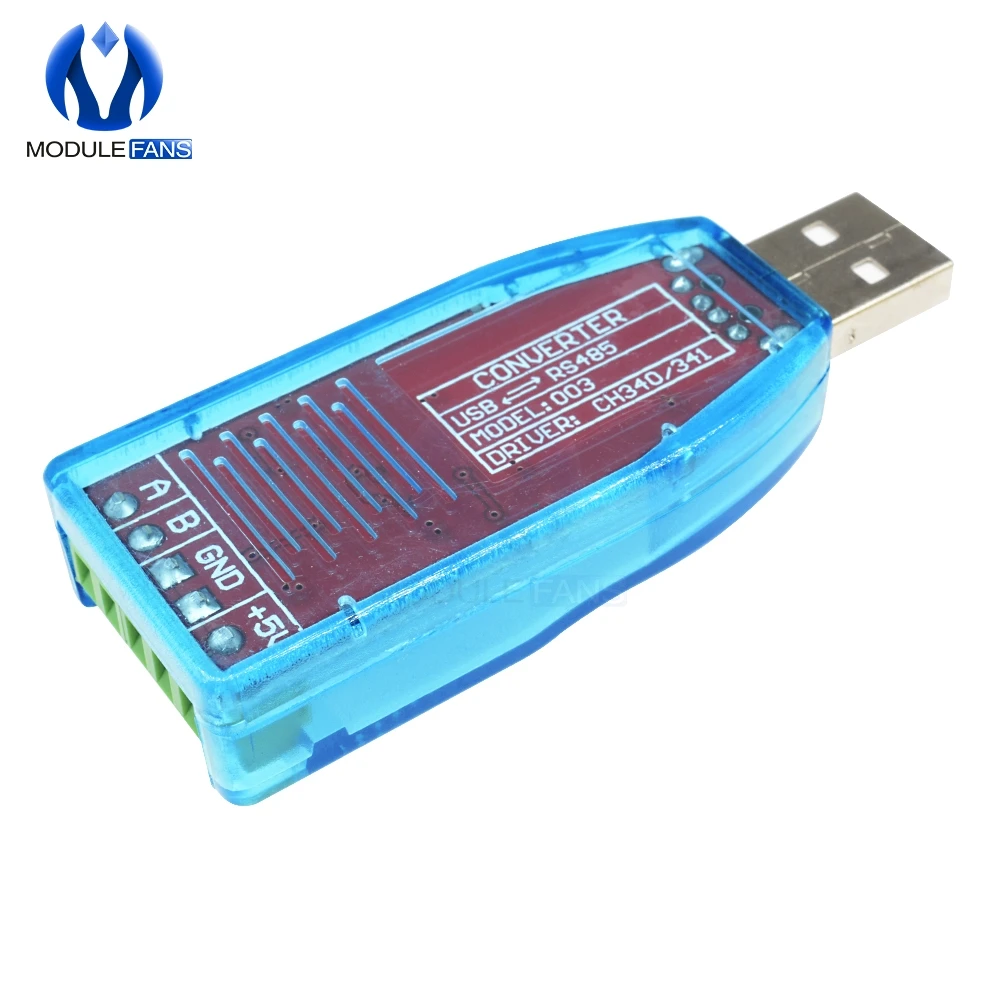 Промышленный преобразователь USB в RS485 защита от обновлений конвертер