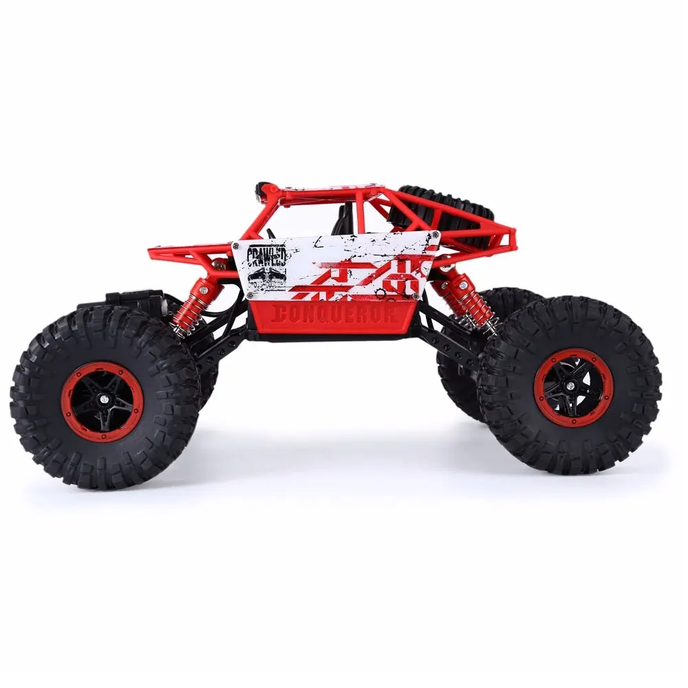 1:18 Rc автомобиль 2 4 ГГц альпинистский 4x4 двойные двигатели Bigfoot дистанционное
