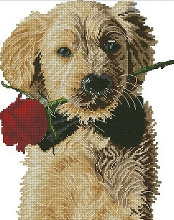 

Needlework,DIY Cross Stitch,Sets For Embroidery kits,11CT&14CT,dog