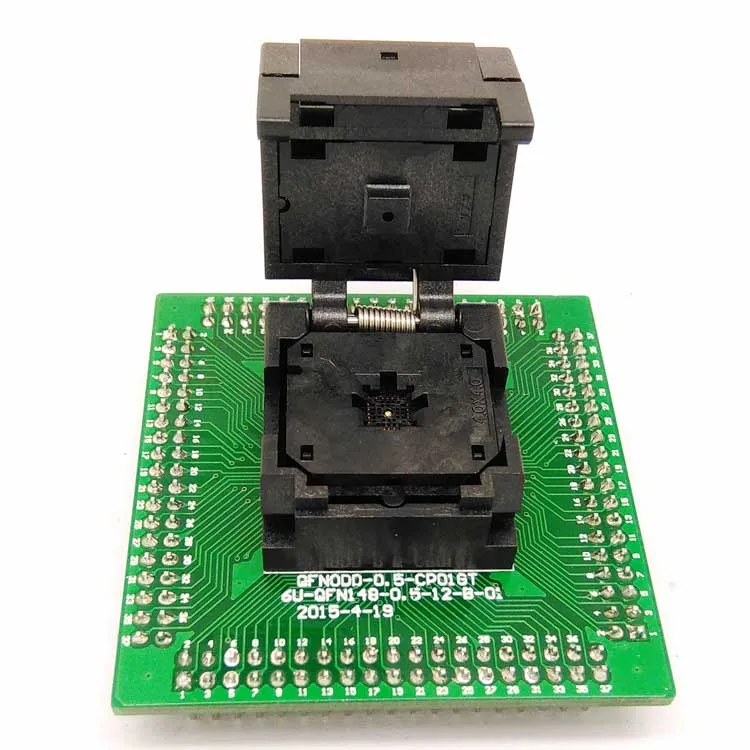 IC550 0204 009 G программирующая розетка QFN20 MLF20 IC тестовый адаптер шаг 0 5 мм раскладушка
