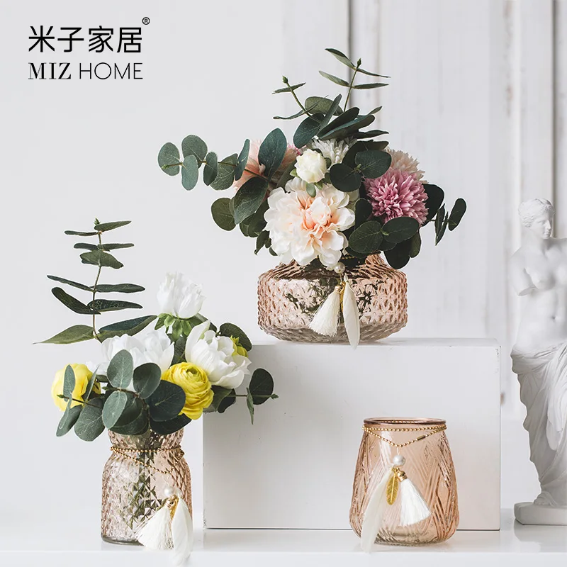 Miz искусственные цветы для столешницы вазы домашний декор искусственный букет