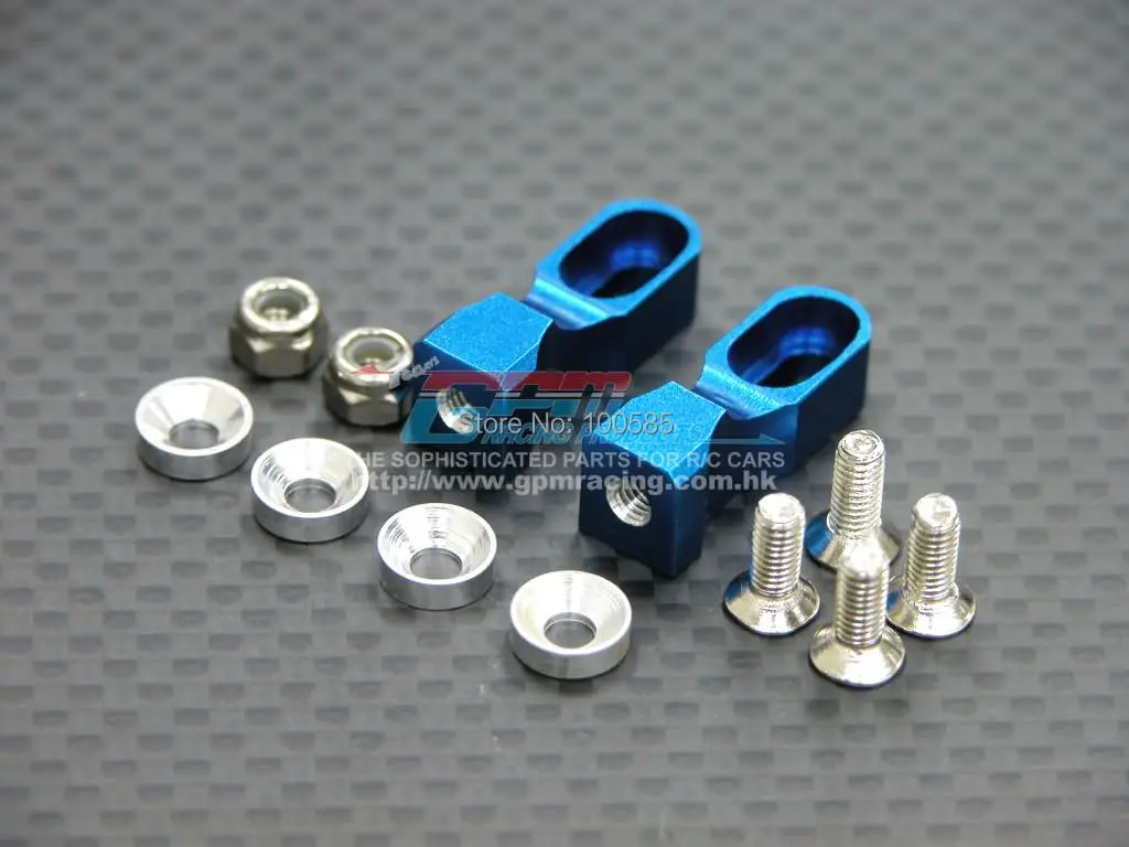 1/10 TAMIYA TT 01 TT01D TT01E Серводвигатель из сплава с воротниками + запорные гайки винты 1PR