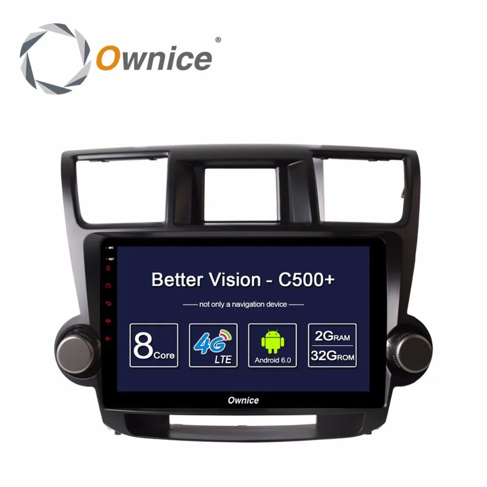 9-дюймовый телефон для Toyota Highlander 2009-2015 2 Гб ОЗУ + 32 ПЗУ Φ TPMS DAB | Автомобили и