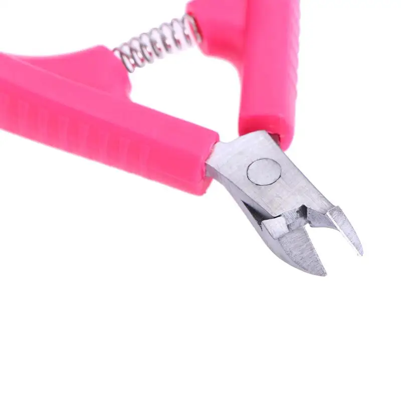 Кусачки для маникюра из нержавеющей стали кусачки (розовый)|Ножницы| |