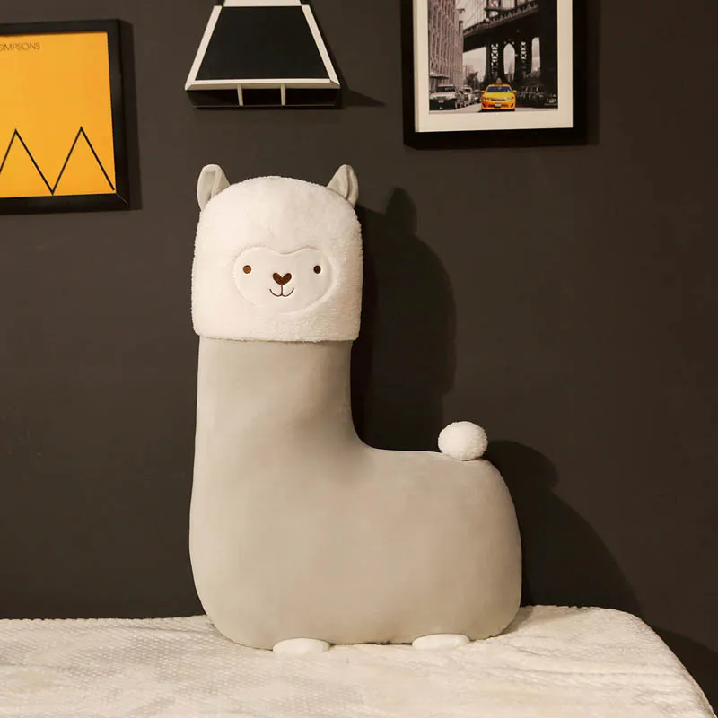 45CM Soft Alpaca Plush Toys Kids Sleeping Pillow Cushion Animals Doll Toy Children Gift 4 Color | Игрушки и хобби