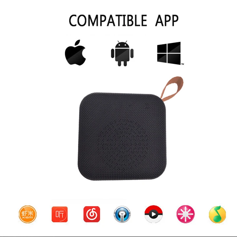 Портативный Мини Bluetooth динамик водонепроницаемая Поддержка u диск TF карта FM радио