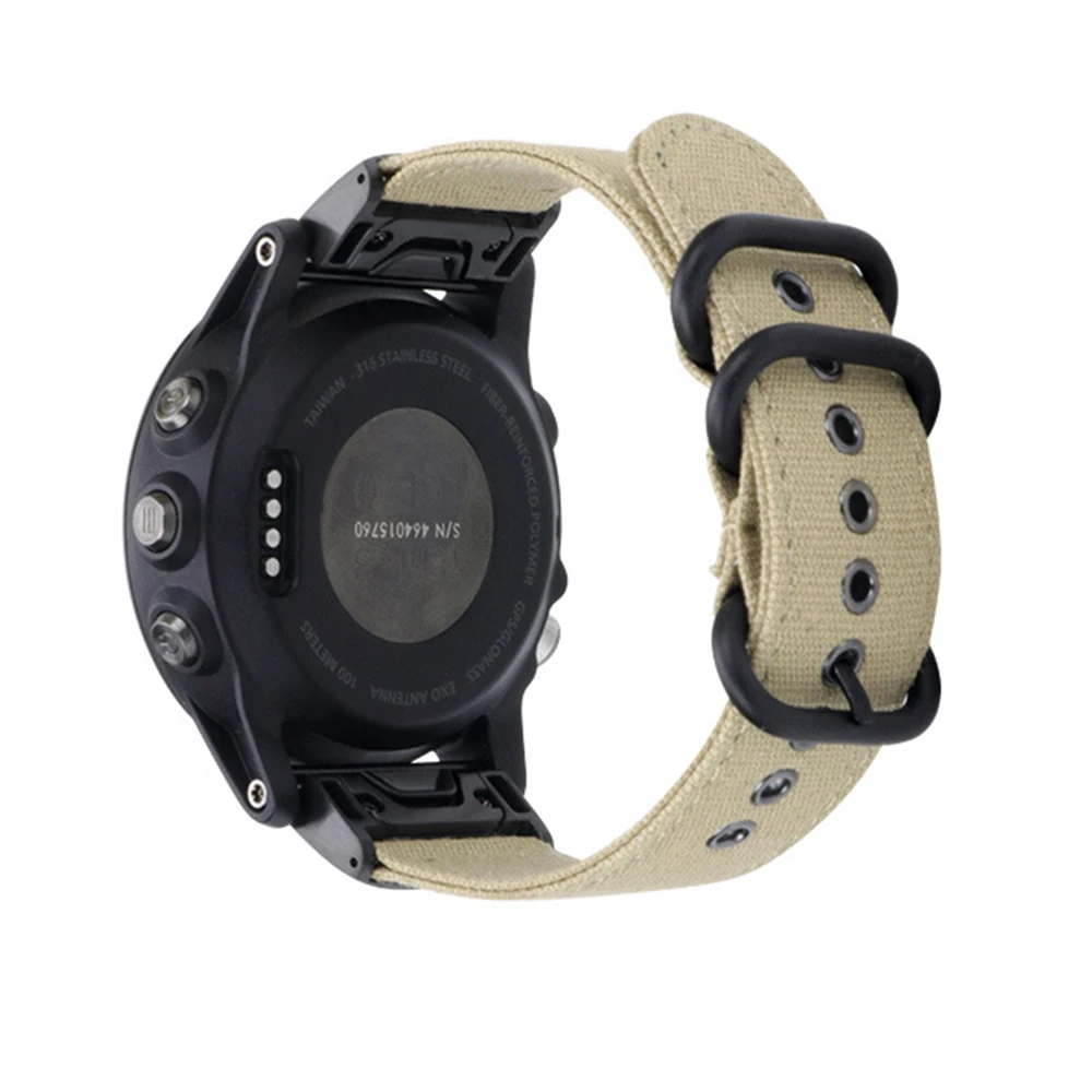 BOX W ремешок для Garmin Fenix 3 тонкий тканый Нейлоновый Регулируемый сменный 3/Fenix HR/Fenix