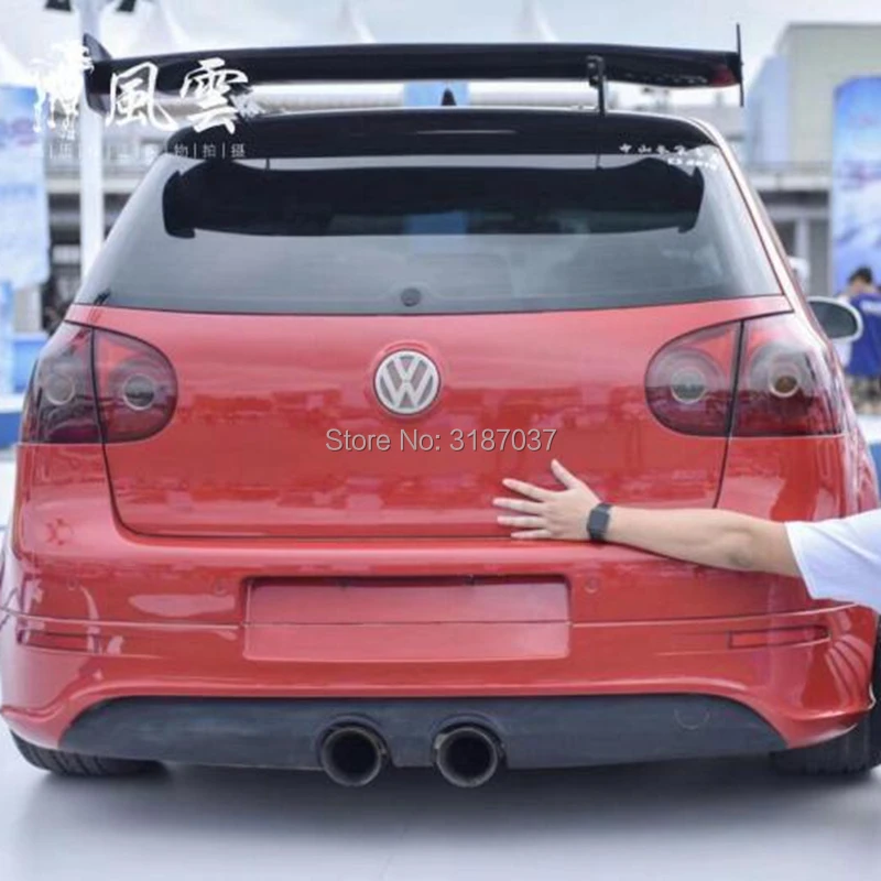 Для Volkswagen Golf MK 4 5 6 7 MK 7,5 2008- углеродное волокно задний Багажник крыло спойлер крыло багажник губы крышка багажника