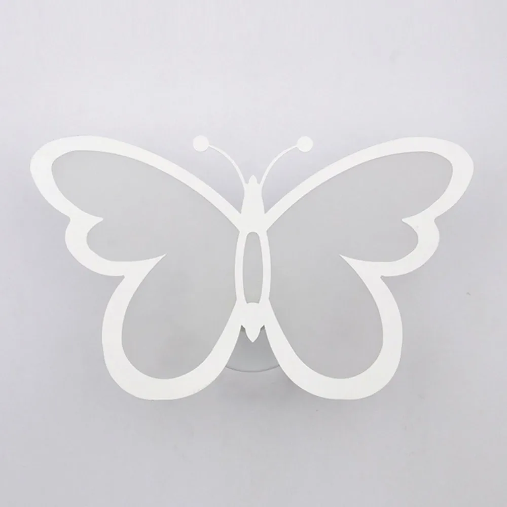 Butterfly Shape Super Bright Bedside Bedroom Wall Light Corridor Aisle Lamp Home Decoration | Лампы и освещение