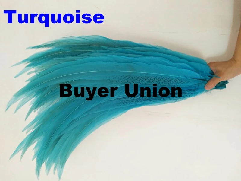 Большая Акция Дешевые 60 шт Черный цвет Фазан Серебряное перо 65-70 см 26-28 дюймов