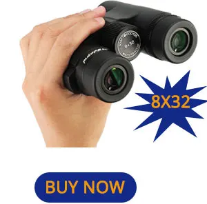 SVBONY 8x32/10x42 Fixed Focus Binoculars Waterproof High Power Telescope Roof Prism SV30 Powerful for Camping Hiking F9319
