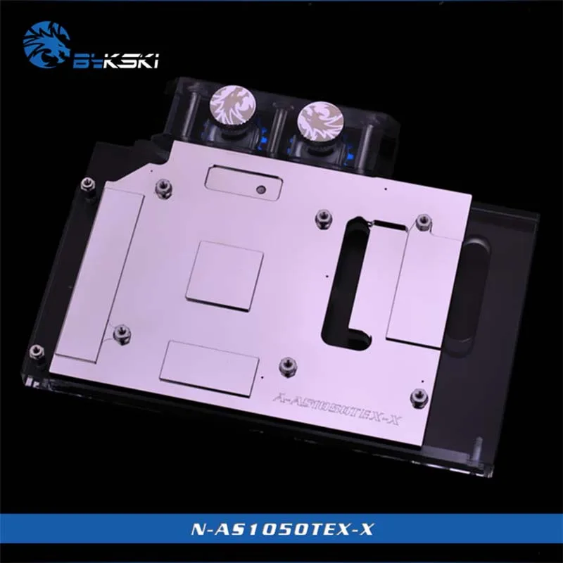 Bykski N-AS1050TEX-X GPU Water Block for ASUS EX-GTX 1050Ti-4G Full Cover Graphics Card water cooler | Компьютеры и офис