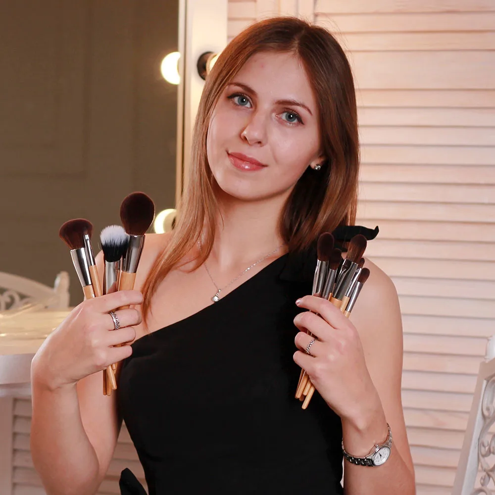 Кисти для макияжа vela.yue Pro лица щек глаз губ пудры основы тени хайлайтера