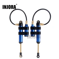 injora 2pcs 100110mm piggyback shock absorber internal springs damper for 110 rc crawler axial scx10 90046 d90 trx4