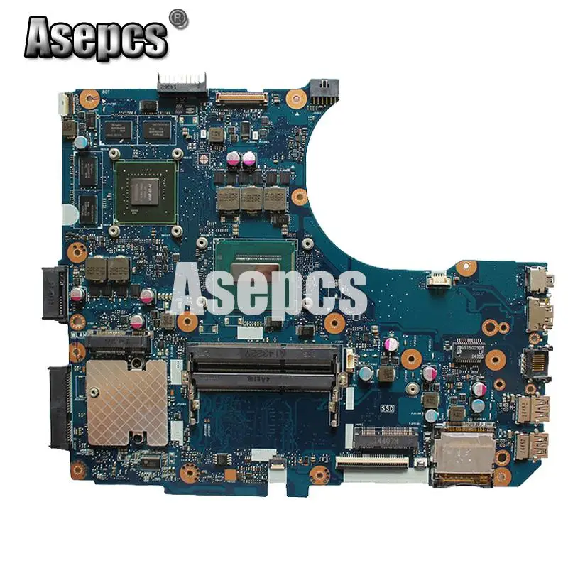 Asepcs N551JM материнская плата для ноутбука For Asus G551JM N551JW N551J N551 тест оригинальная I5 4200H