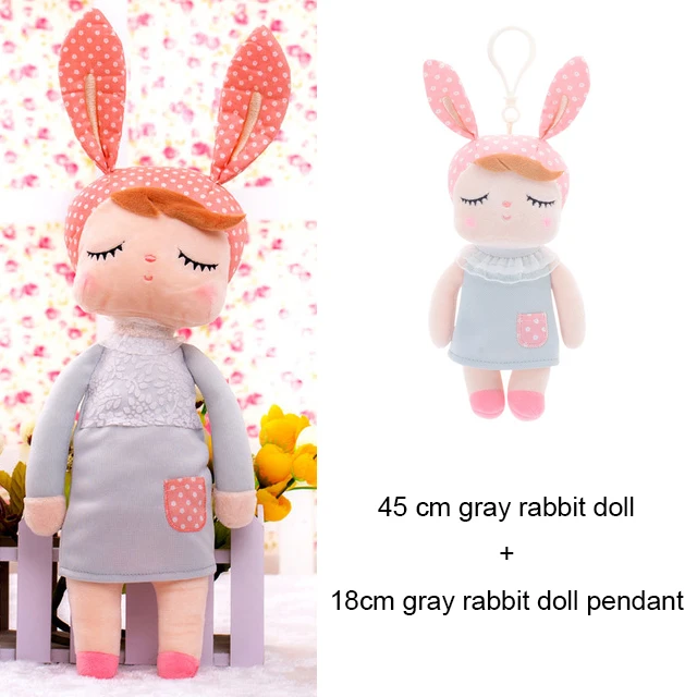 45 см+ 18 см Набор Kawaii Плюшевые животные мультфильм детская игрушка для девочек мальчик плюшевый коала панда Успокаивающая кукла подарок на день рождения мягкое качество сна - Цвет: 10