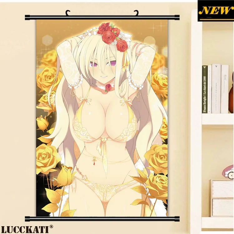 40X60 см Senran Kagura Burst новая волна Бикин сексуальная лоли набивка мультфильм аниме