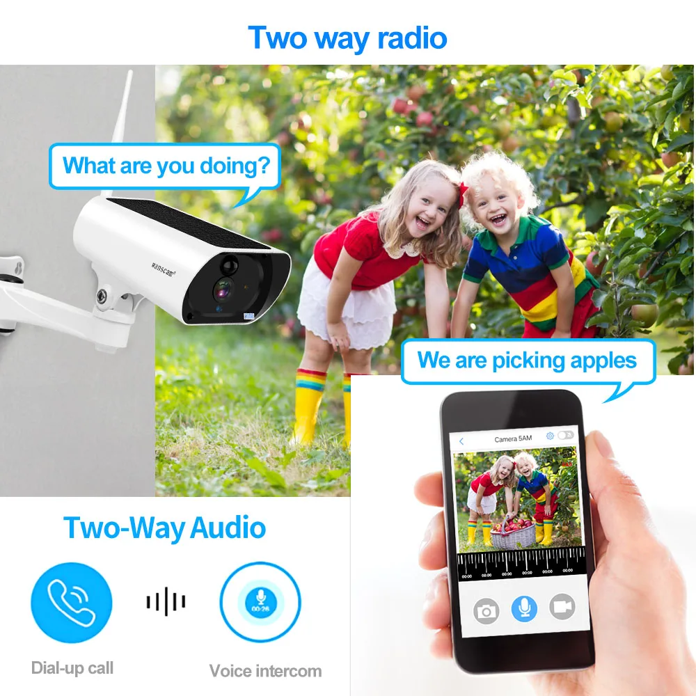 IP Камера Wanscam HD1080P IP66 2 Мп Wi Fi 4 кратный зум|Камеры видеонаблюдения| |