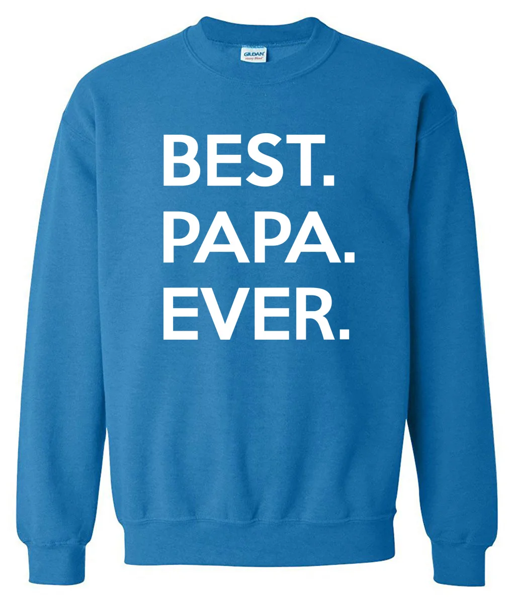 Модная мужская Спортивная Толстовка PAPA EVER 2019 флисовая Повседневная с круглым