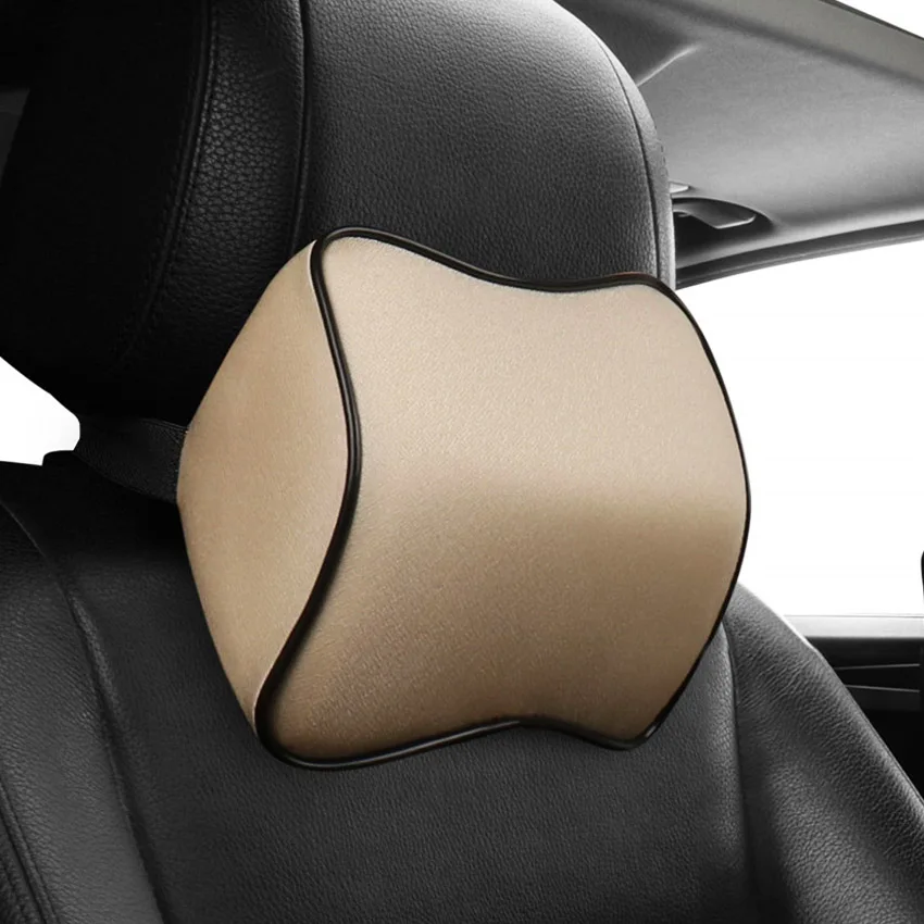 Neck Pillow Автомобильная подушка для шеи, автомобильный подголовник, подушка с эффектом памяти, Массажная подушка для шеи, подголовник, автомобильные аксессуары - Цвет: Neck Pillow