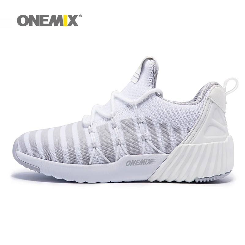 

ONEMIX New Woman Running Shoes for Women High Top Mesh Nice Trends Walking Sneakers White Athletic Trainers Outdoor Sports Boots