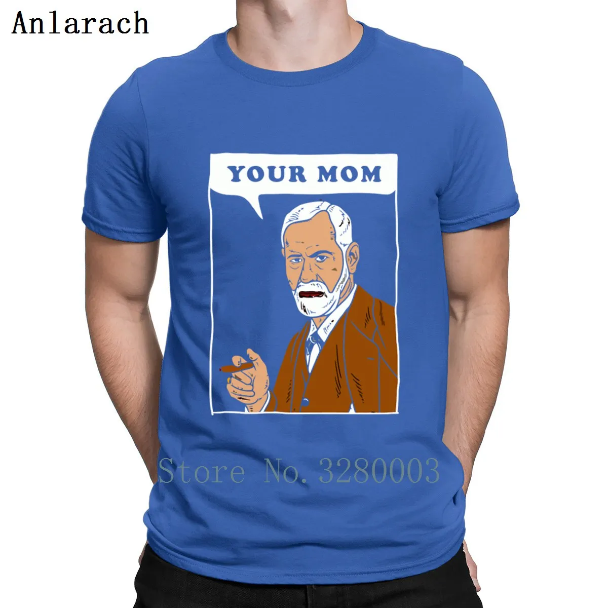 Футболка с надписью Your Mom Freud настоящая футболка короткими рукавами