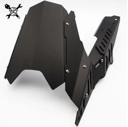 Black Подходит для YAMAHA MT 03 MT03 MT-03 YZF R3 R25 2013- ЧПУ заднее крыло и защита цепи комплект YZF-R25 - Цвет: Black