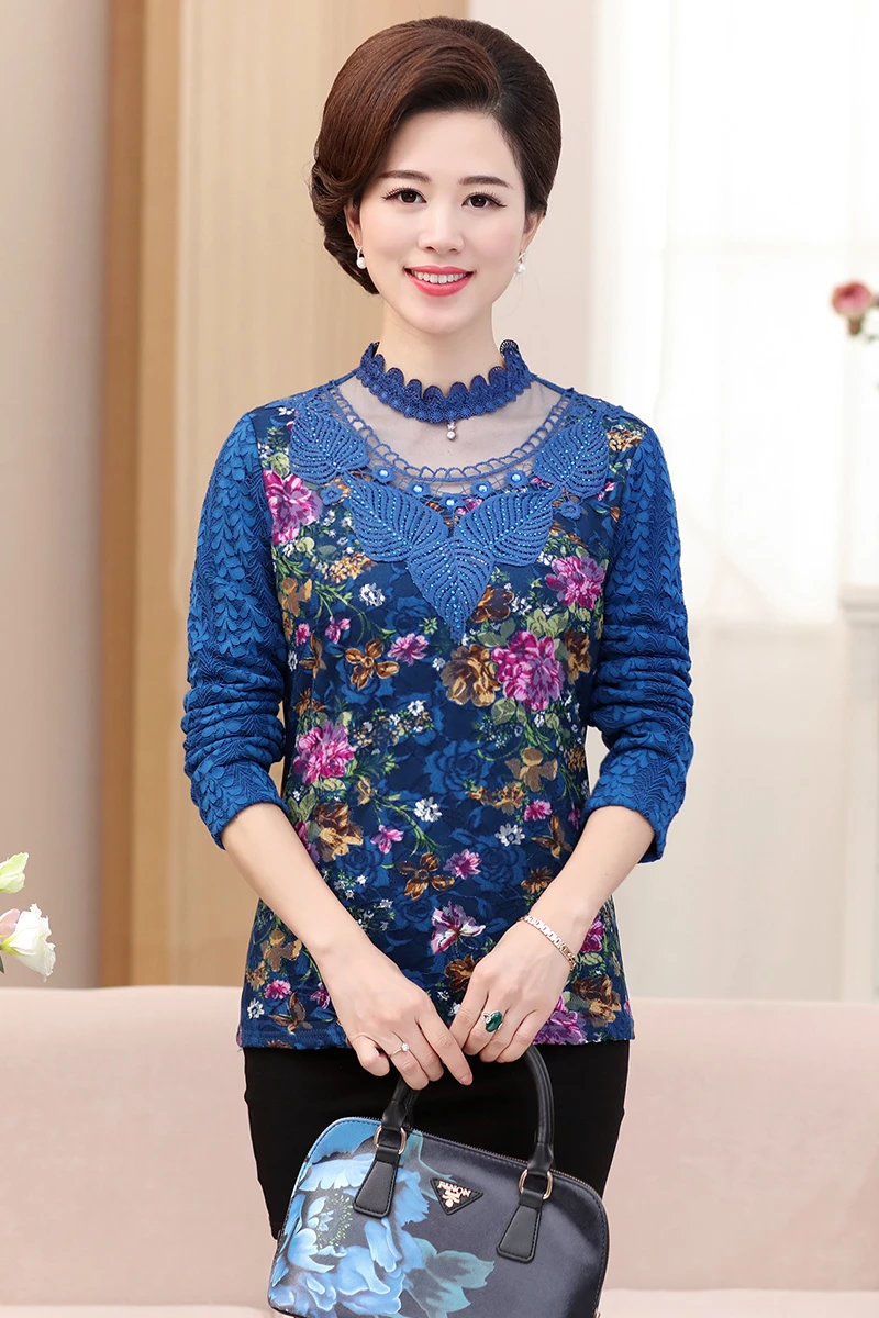 О-образным вырезом Футболка женские Топы Длинные рукава кашемир шелковая