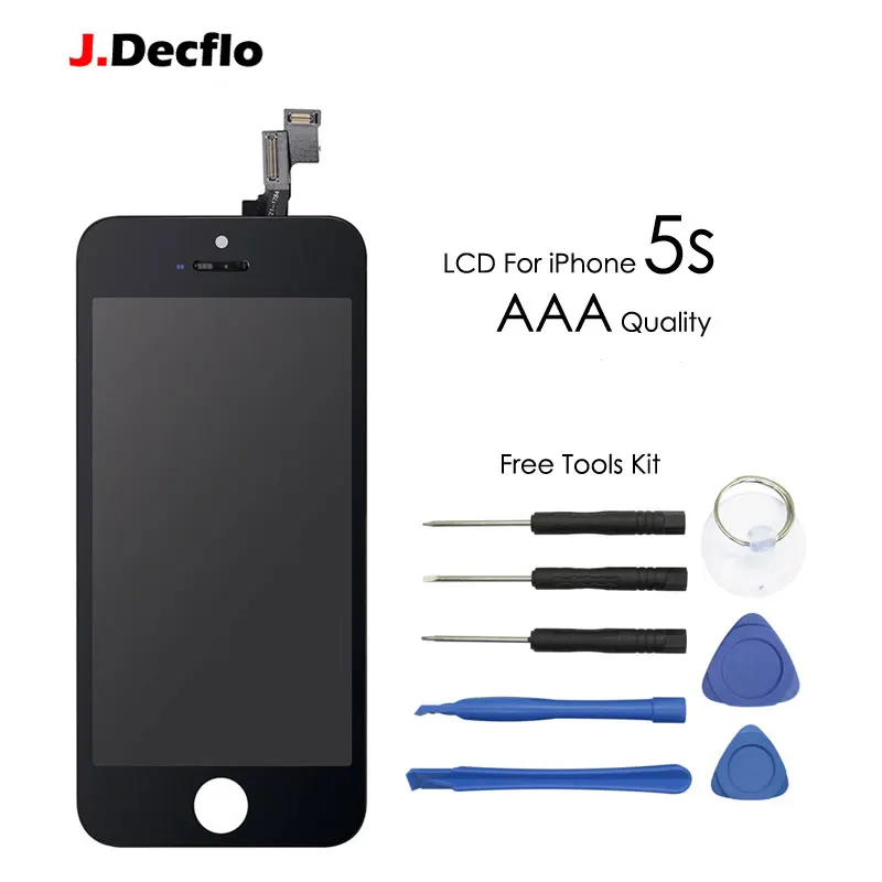 AAA высокое качество класс ЖК сенсорный экран дигитайзер сборка для iPhone SE 5S