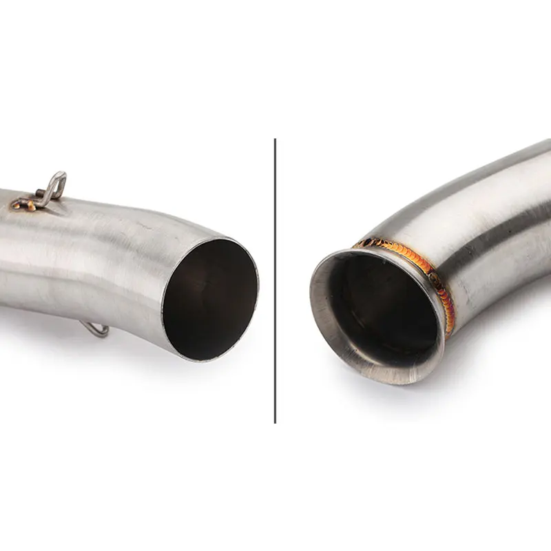 Мотоцикл выхлопной наконечник средней трубы Akrapovic Moto Escape средняя ссылка без