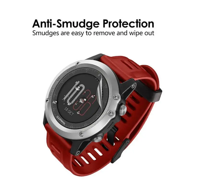 600 шт. мягкая прозрачная защитная пленка из ТПУ для Garmin Fenix 5/5S/5X chronos Forerunner 225/235