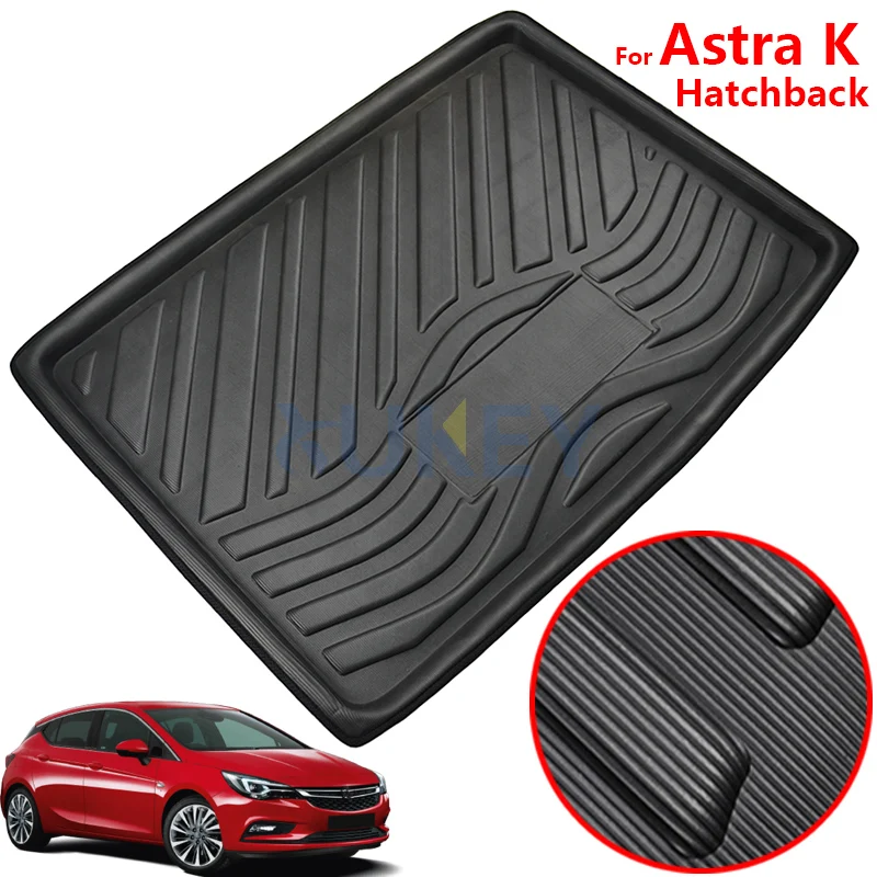 Поднос для багажника Opel Vauxhall Holden Astra K BK 2015 2019 коврик заднего напольный 2016 2017 2018