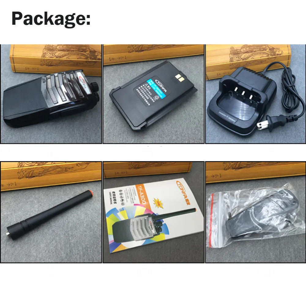 Новая рация TONFA TF-A300 UHF 400-470MHz 10W 16CH двухстороннее радио