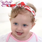 Детский обруч для волос с кроличьими ушками, 26 цветов