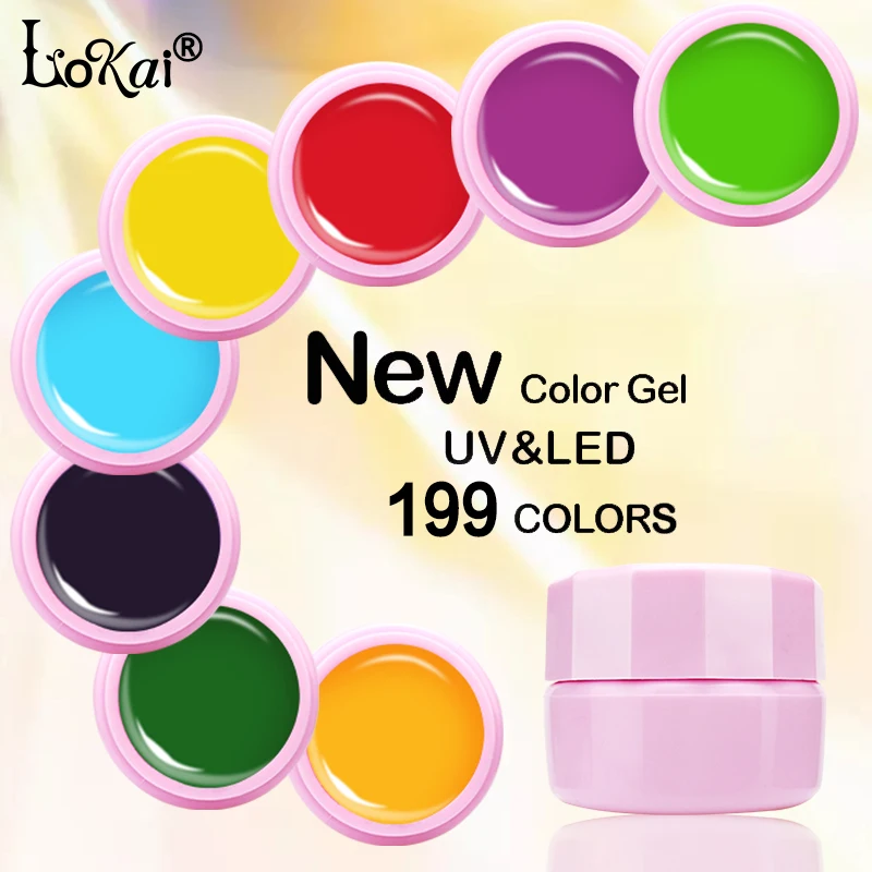2018 Lokai 6 мл УФ гель для ногтей светодиодный синий цвет элемент Профессиональный
