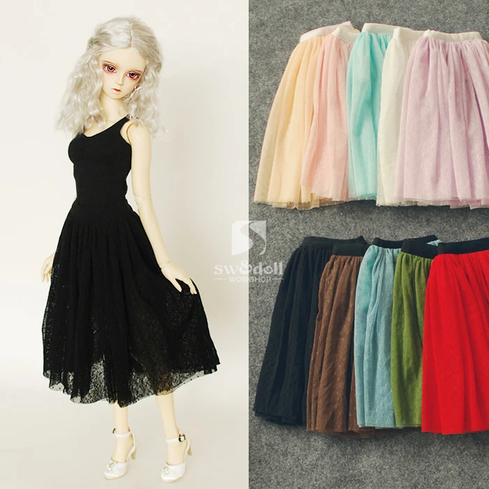 Аксессуары для шарнирной одежды в масштабе 1/3 юбка куклы BJD/SD. Куклы обувь парик и