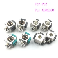 100pcs for sony ps2 3d analog stick sensor joystick handle replacement for xbox 360