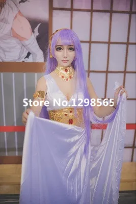Аниме Saint Seiya Athena белый Кефаль Платье в стиле лолита для костюмированной