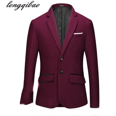 2019 autumn and winter bargain price men casual suit jacket Europe the United States woolen Slim thick section TB7655 | Мужская одежда