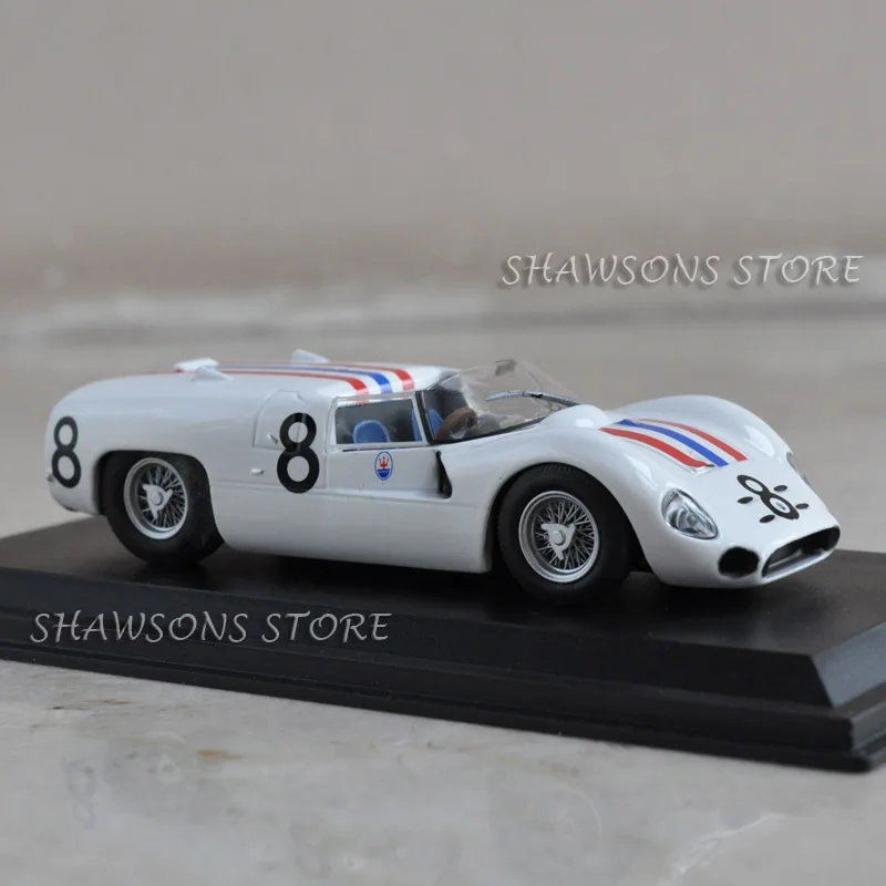 Модели Игрушек LEO 1:43 винтажный гоночный автомобиль Maserati Tipo 65 24h du Mans 1965 копия